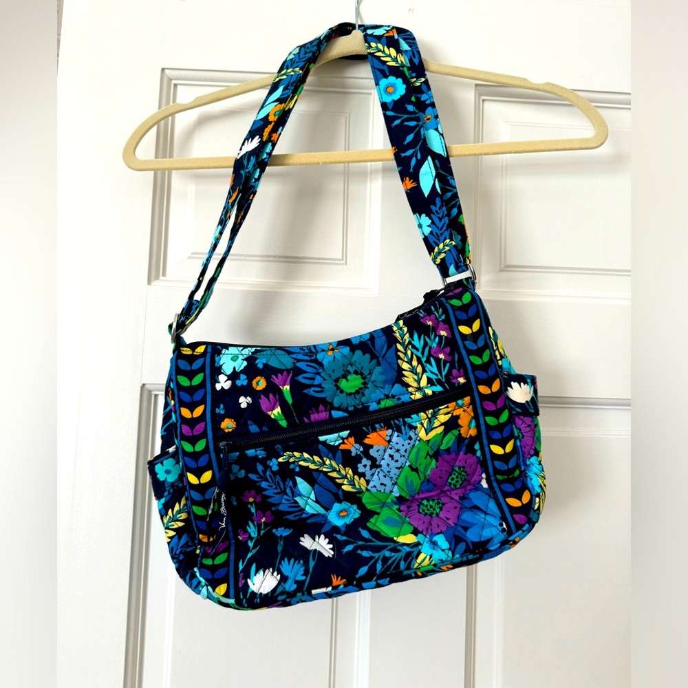 Vera Bradley Midnight Blues crossbody bag.